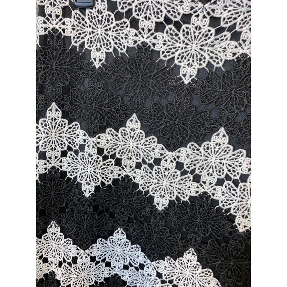 NWT 7th Avenue Design Studio New York & Company size Medium $55 Crochet Skirt - Picture 3 of 9